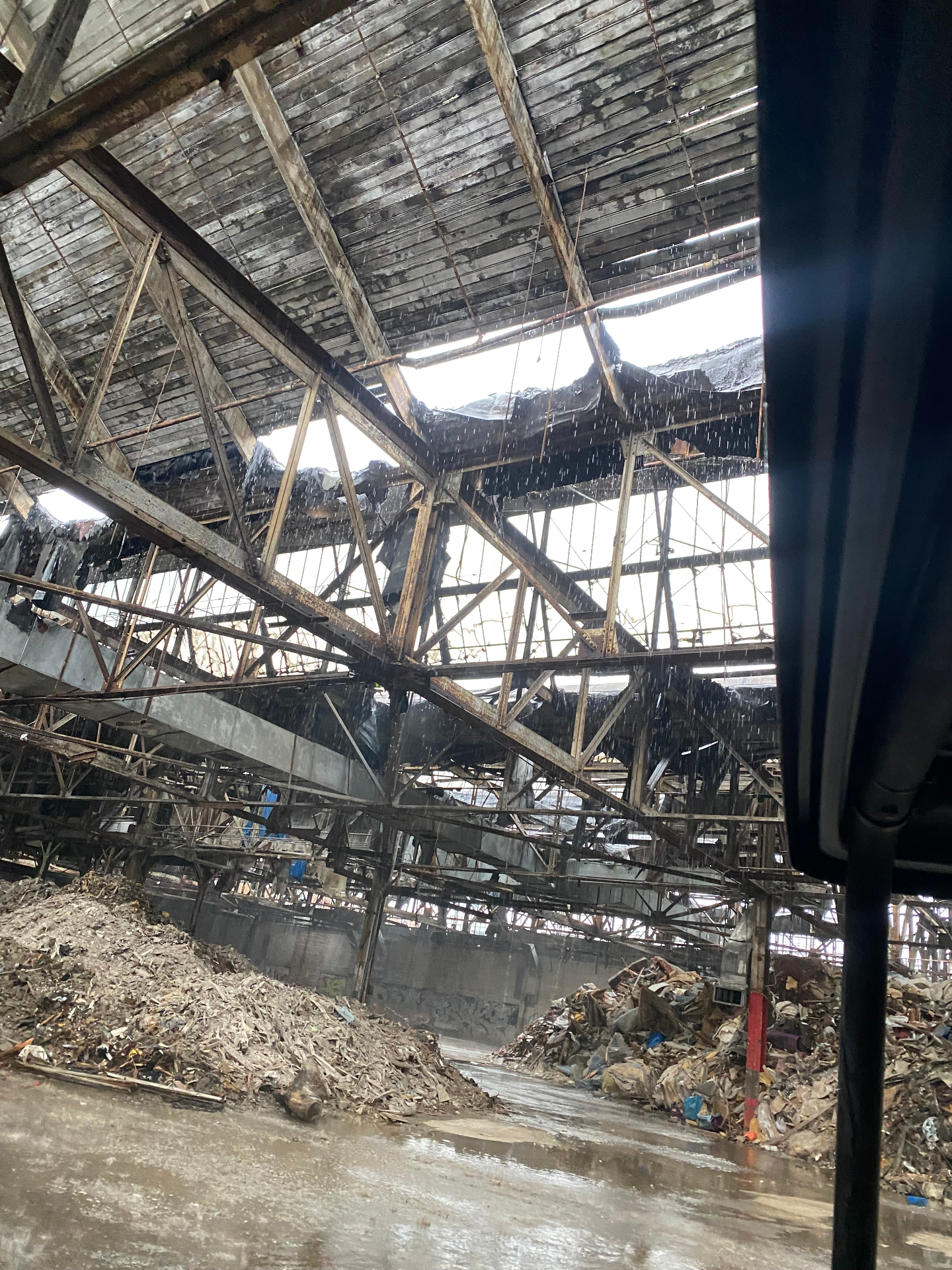 Demolition site in Chicago
